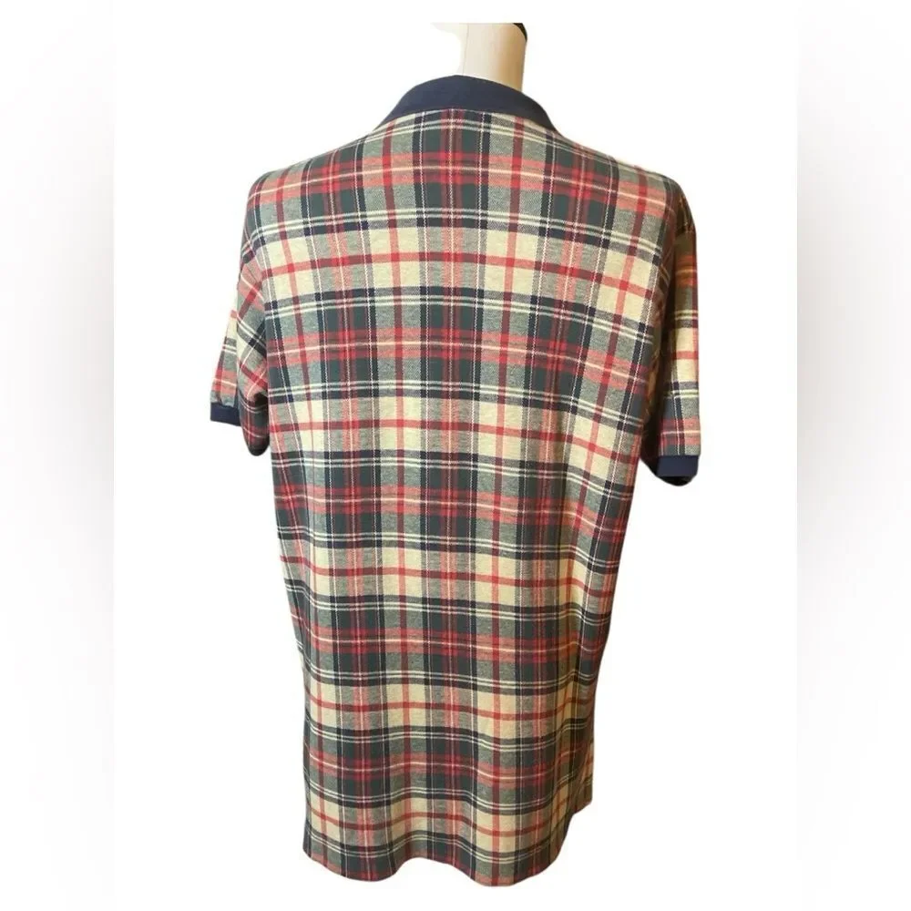 Ralph Lauren Multicolor Plaid Shirt Vintage Polo 90 Tartan Plaid